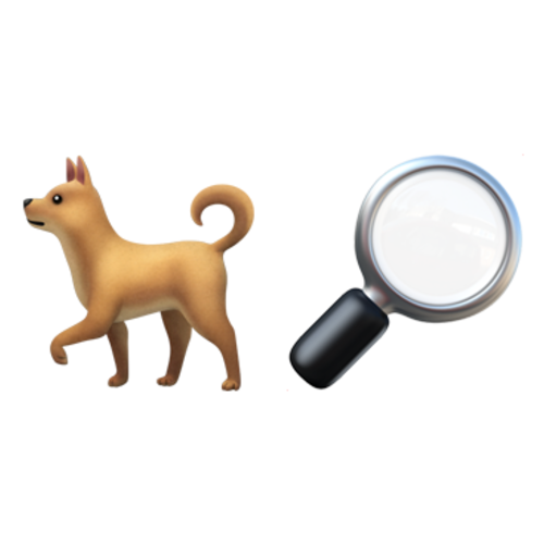 🐕🔎 Emoji Domain iOS rendering